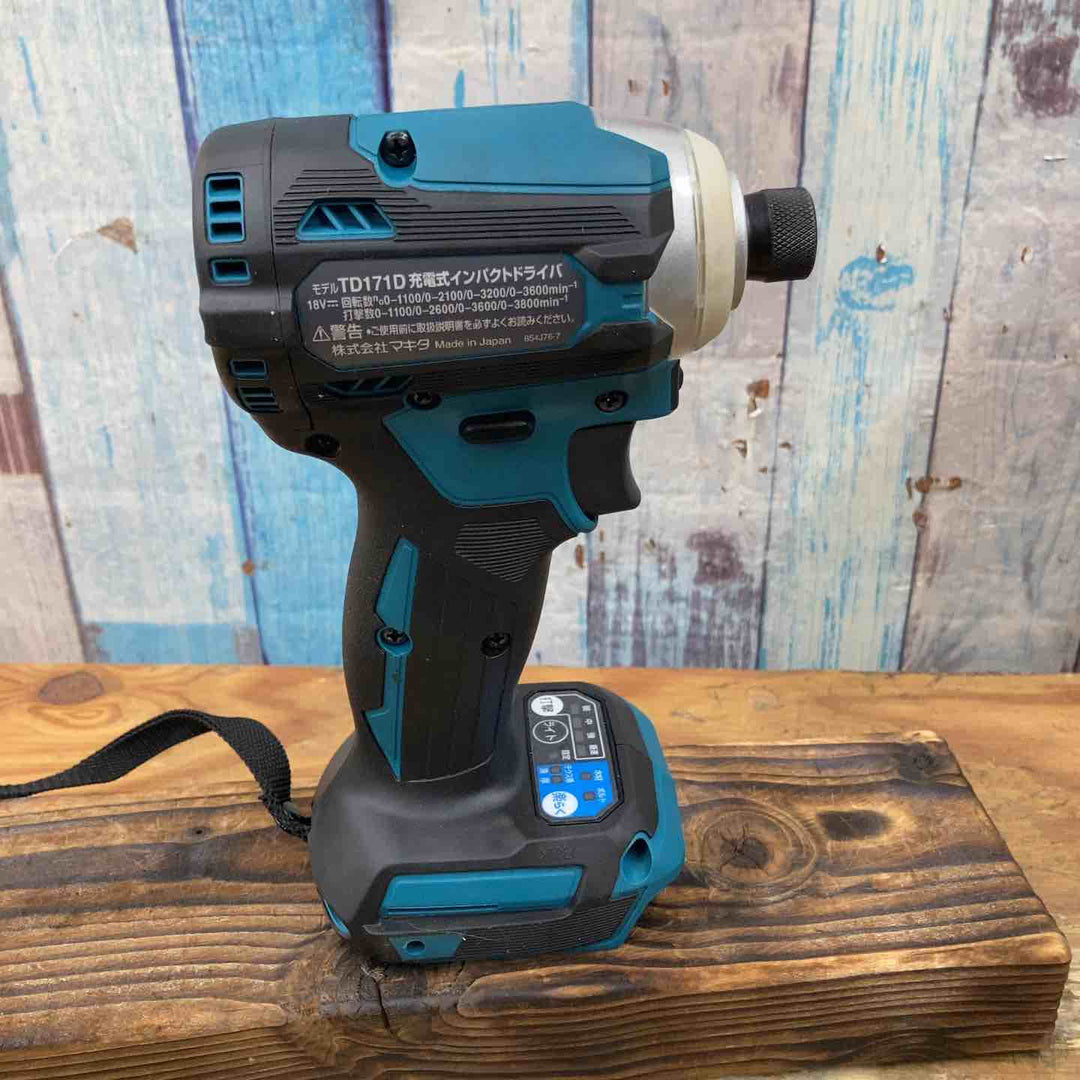 【中古品】★マキタ(makita) コードレスインパクトドライバー TD171DRGX 18V フルセット【柏店】