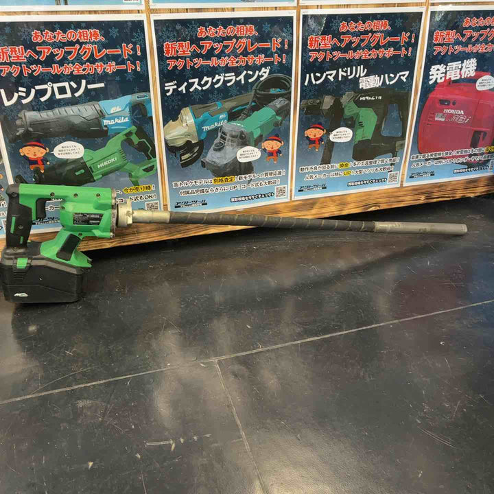 【中古品】 ハイコーキ(HIKOKI ※旧:日立工機) コンクリートバイブレーター UV3628DA(NN) 【藤沢店】