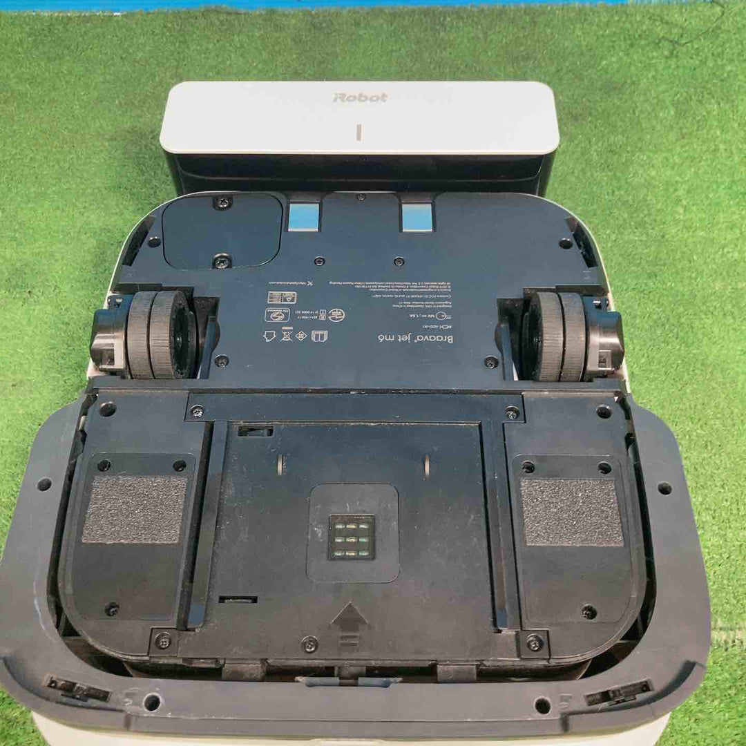 【美品/現状販売品】◇iRobot m613860 m6 ブラーバジェット ロボット掃除機 パッド５点セット♪【岩槻店】
