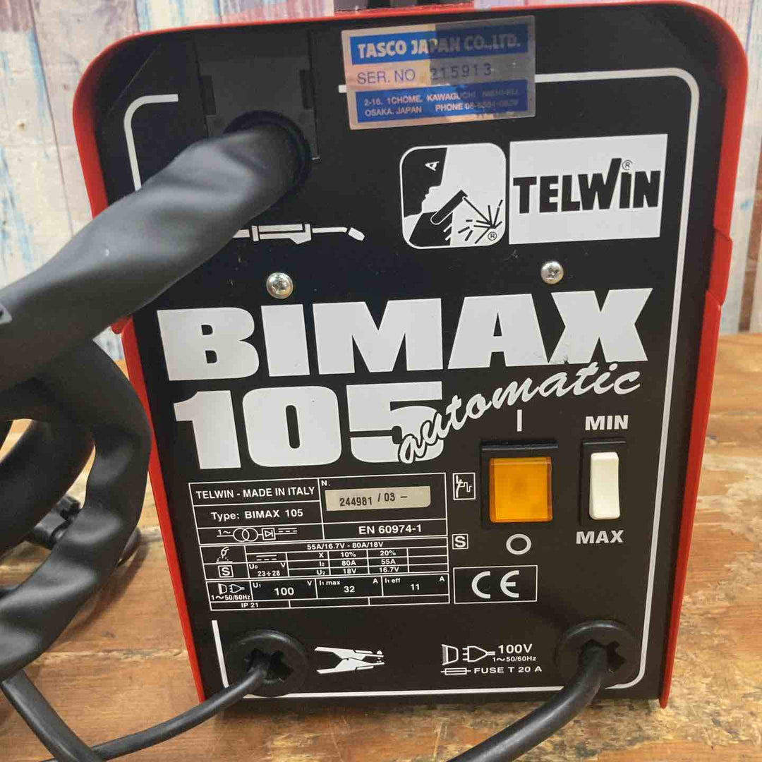 ◇TASCO/タスコ 半自動溶接機 TELWIN BIMAX 105【柏店】