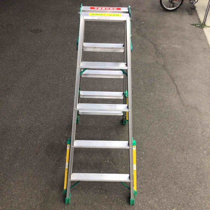 【店頭受取り限定】ピカ  アウトリガー付きはしご兼用脚立 6尺NDA-150【八潮店】