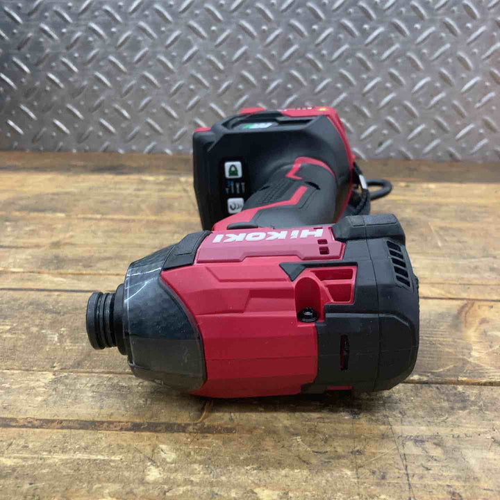★ハイコーキ(HIKOKI ※旧:日立工機) コードレスインパクトドライバ スコーピオンレッド WH36DD(2XHRSZ)【所沢店】