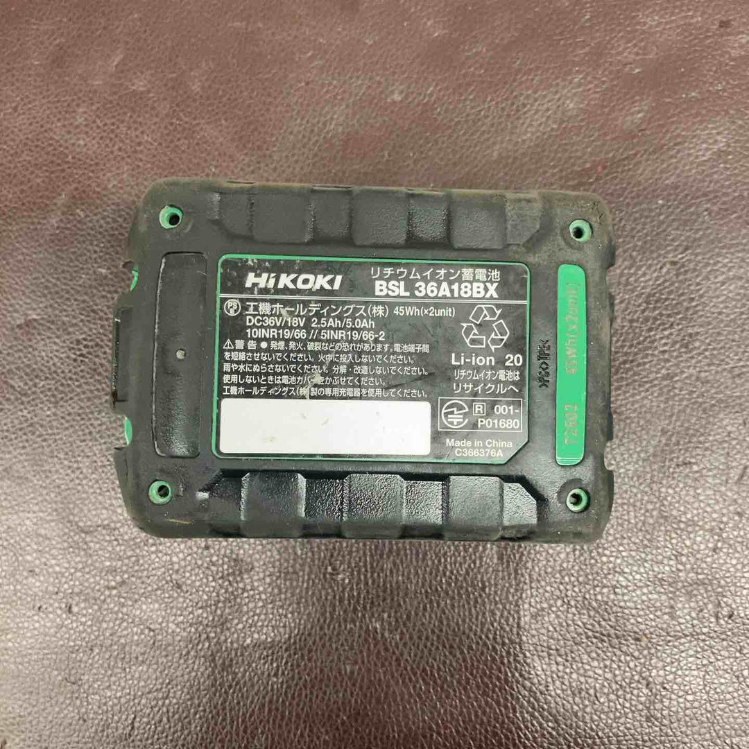 【中古品】 ハイコーキ(HIKOKI ※旧:日立工機) コードレスインパクトドライバ WH36DD(NNB) 【東大和店】