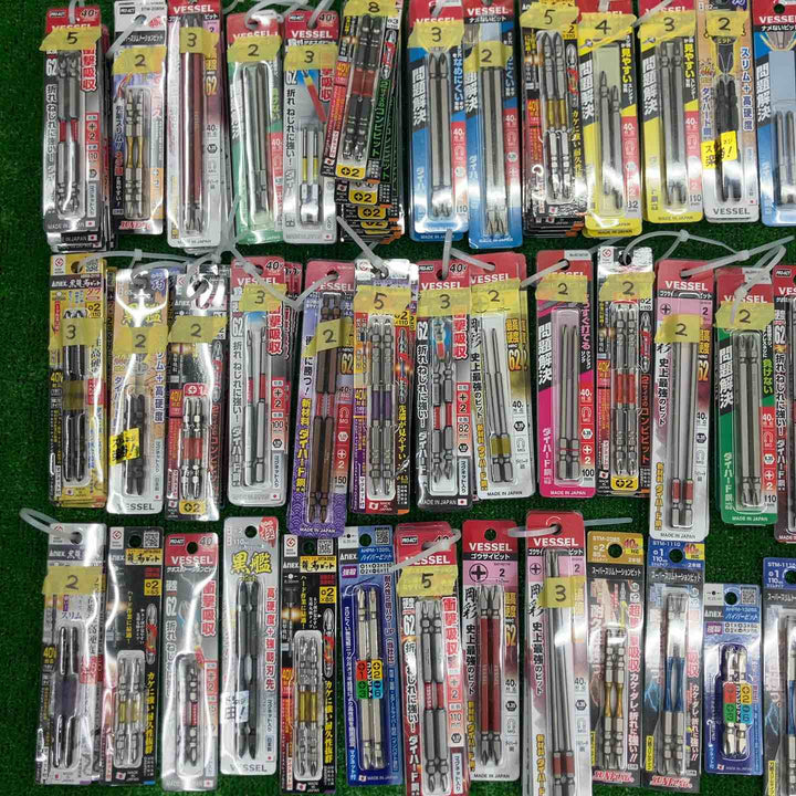 【まとめ売り】ベッセル/VESSEL・アネックス/ANEX インパクトビット 2本入り 100パック計200本 【桶川店】