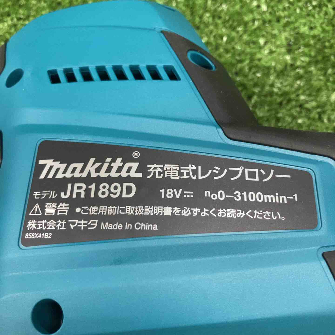 ★マキタ(makita) コードレスレシプロソー JR189DZ【川崎店】