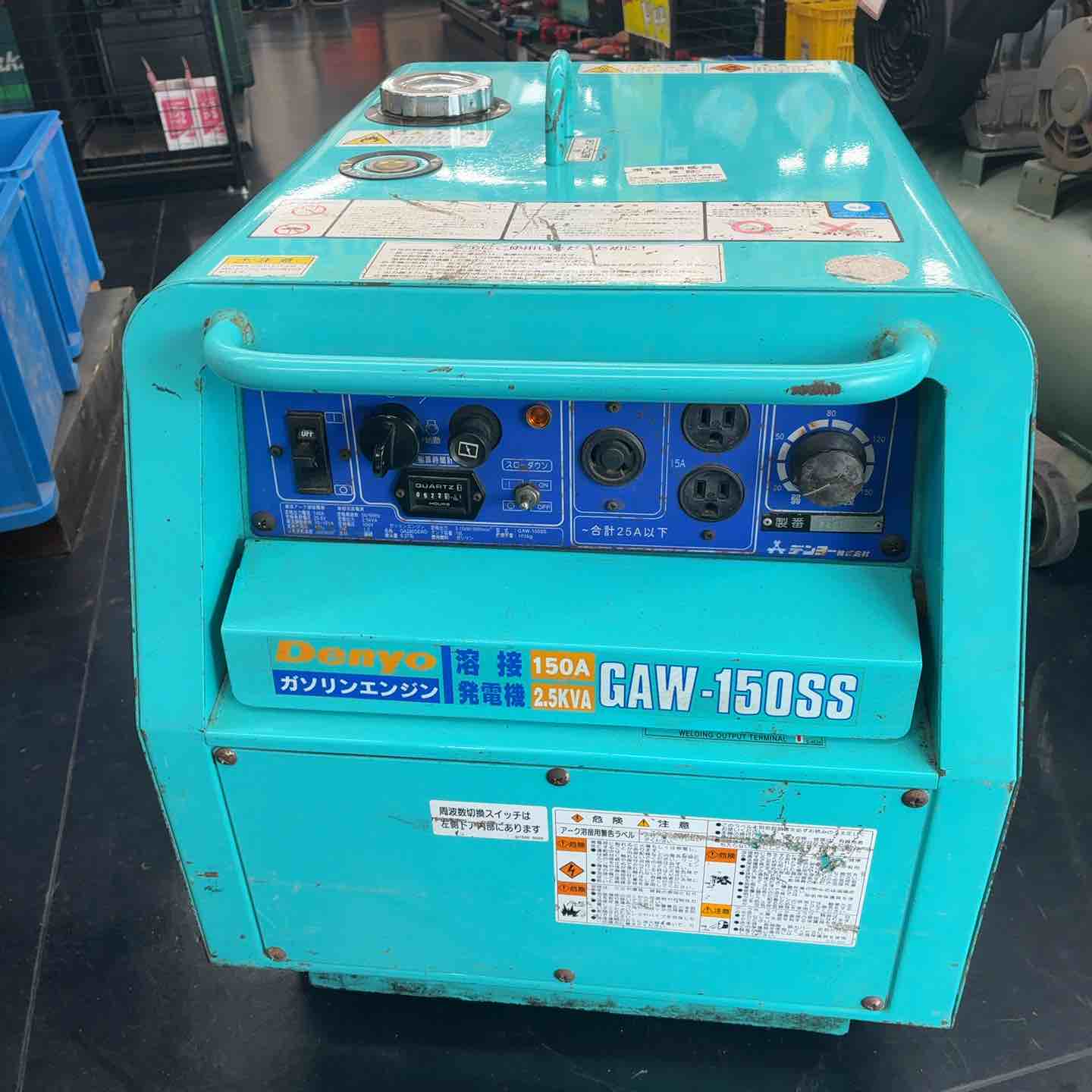 デンヨー　エンジンウェルダー　NT-150GSS【中古品】 デンヨーエンジンウェルダーNT-150GSS【中古品】 (寄楽屋千葉店) 都賀
