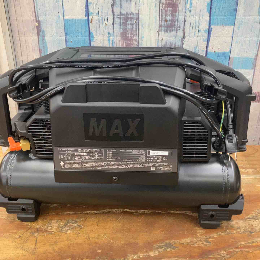 ★マックス(MAX) 高圧常圧兼用エアコンプレッサー AK-HL1310E2_ブラック【柏店】