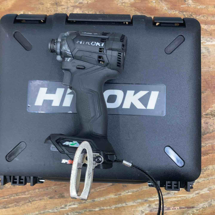 ★ハイコーキ(HIKOKI ※旧:日立工機) コードレスインパクトドライバー WH36DC(2XPSZ)(B)【柏店】