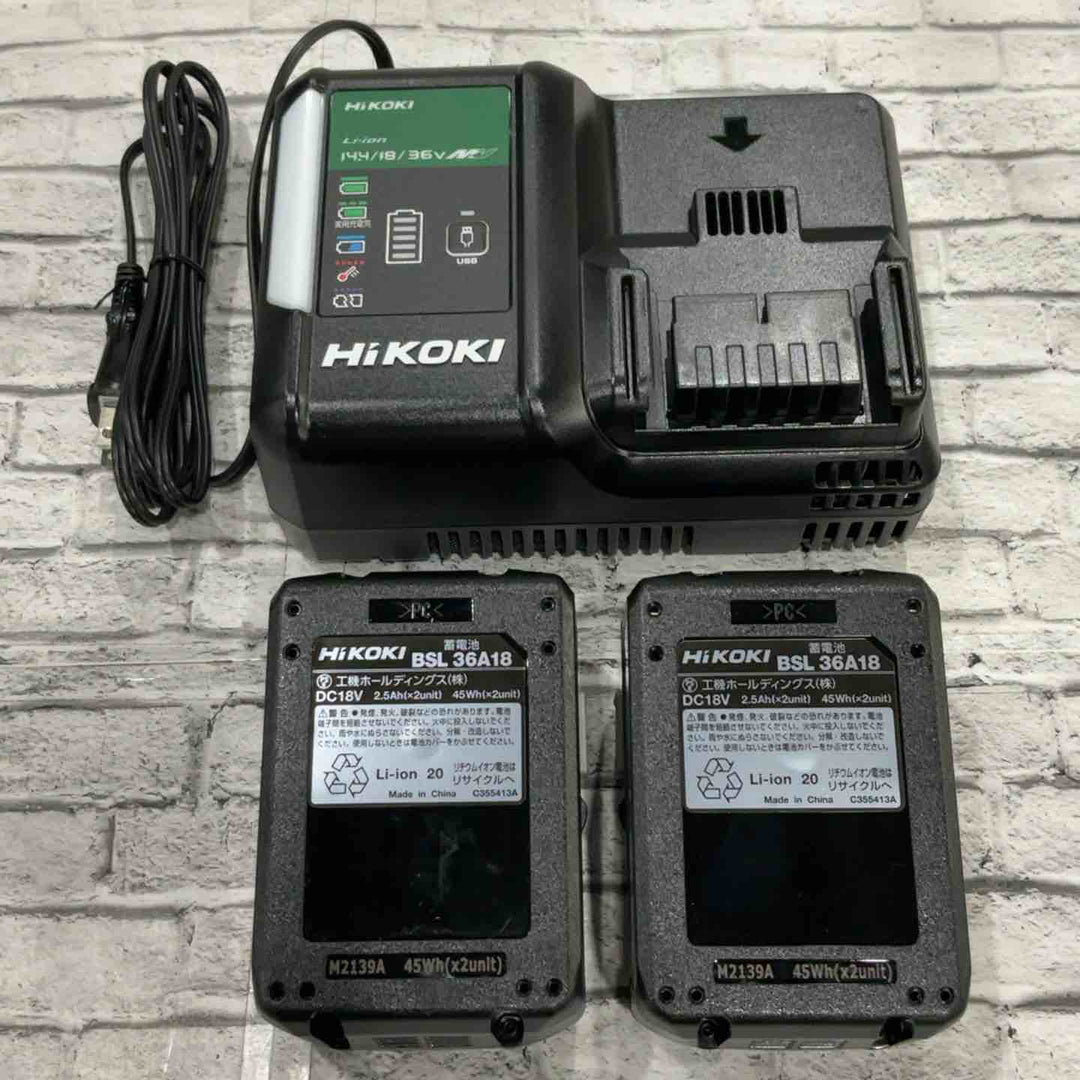 ★ハイコーキ(HIKOKI ※旧:日立工機) コードレスドリルドライバー DS36DA(2XP)【川口店】