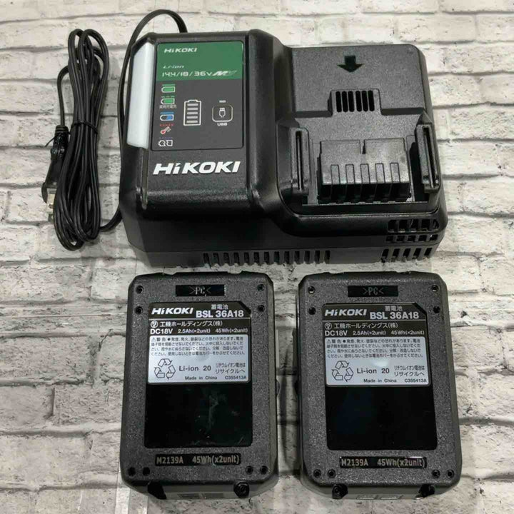 ★ハイコーキ(HIKOKI ※旧:日立工機) コードレスドリルドライバー DS36DA(2XP)【川口店】