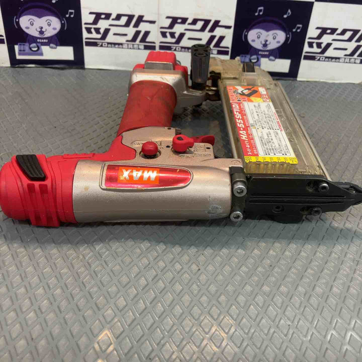 【中古品】マックス(MAX) 高圧フィニッシュネイラ HA-55SF1(D)【所沢店】