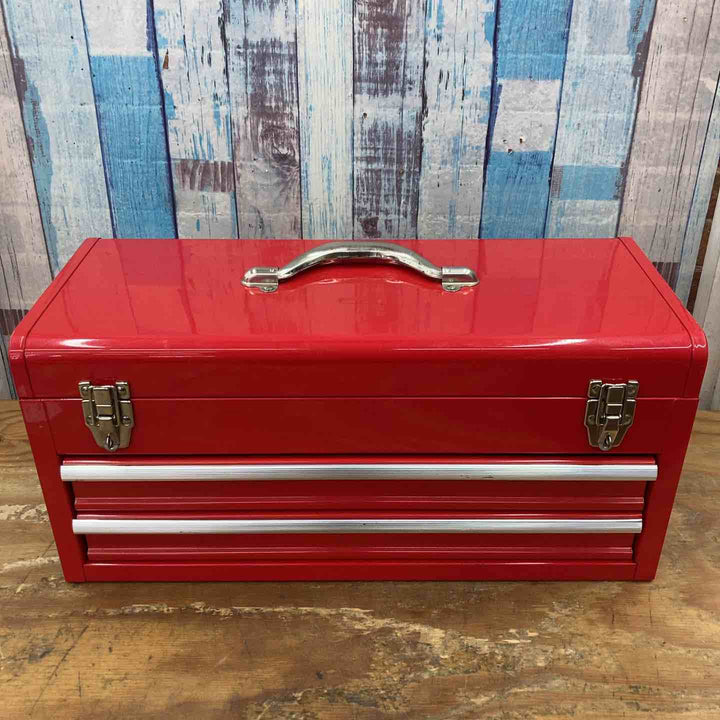 【中古品】e-value 工具箱 ツールボックス 引き出し 赤【柏店】