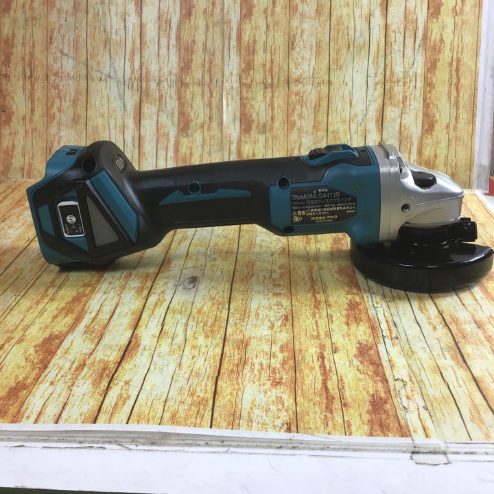 ★マキタ(makita) 100mmコードレスディスクグラインダ GA412DZ【川崎店】