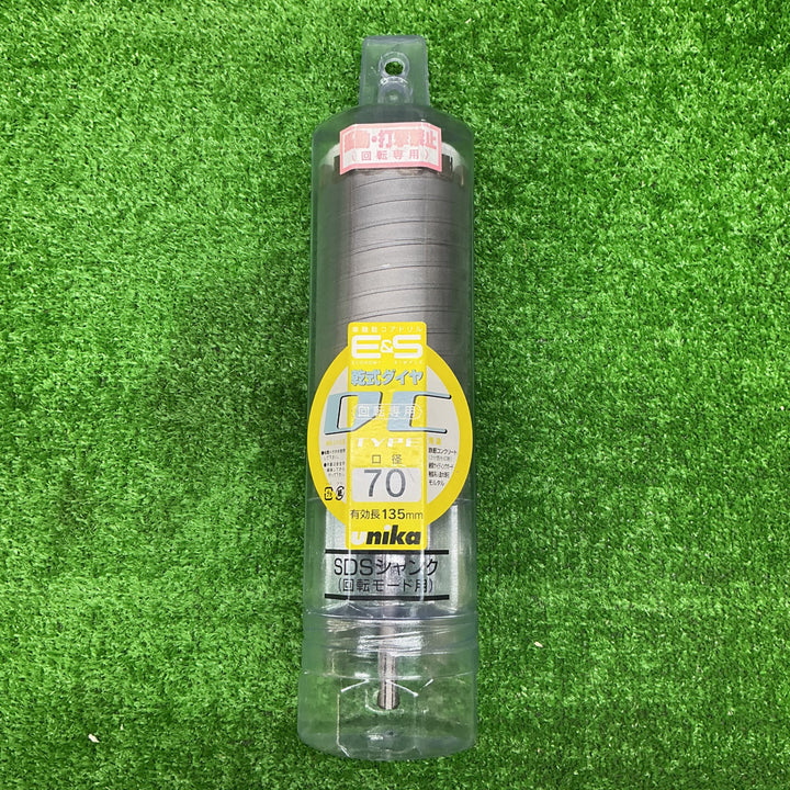 ◇ユニカ(unika) ESコアドリル 乾式ダイヤ SDSシャンク 70mm ES-D70SDS【電材館越谷店】