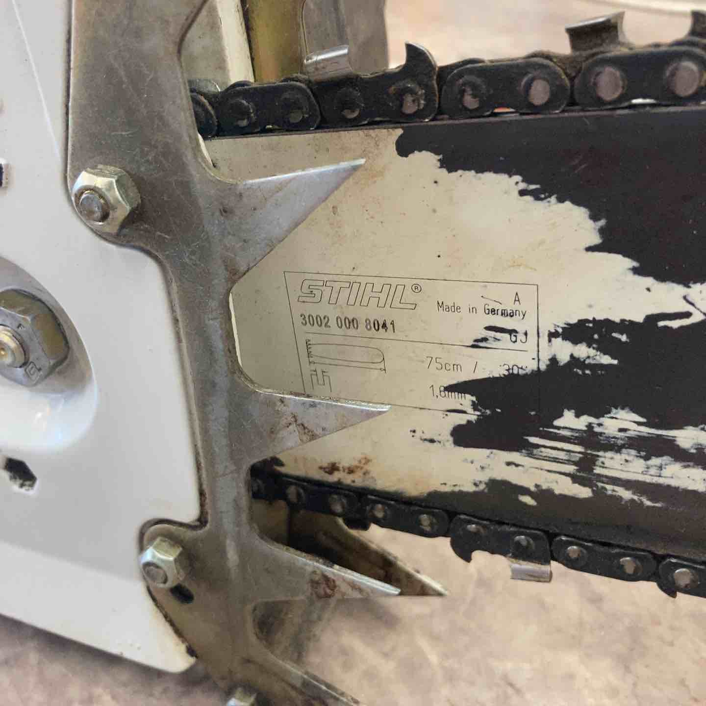 店頭受取り限定】◇スチール(STIHL) エンジンチェーンソー MS880+120cm