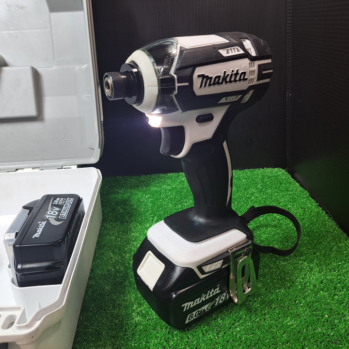 ★マキタ(makita) コードレスインパクトドライバー TD149DRFXW 6.0Ahバッテリー1個、3.0Ahバッテリー1個【岩槻店】