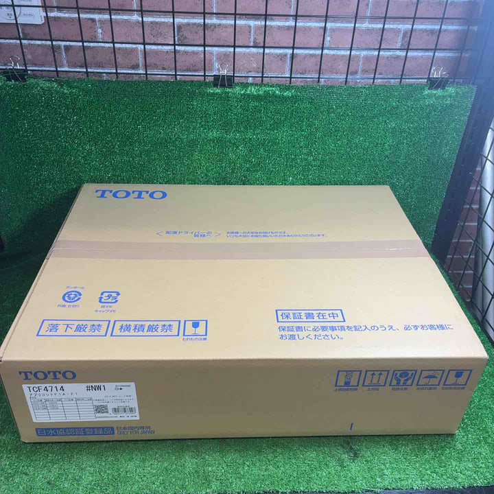 【未使用品】 TOTO ウォシュレット アプリコット F1 TCF4714 #NW1 ホワイト 【藤沢店】