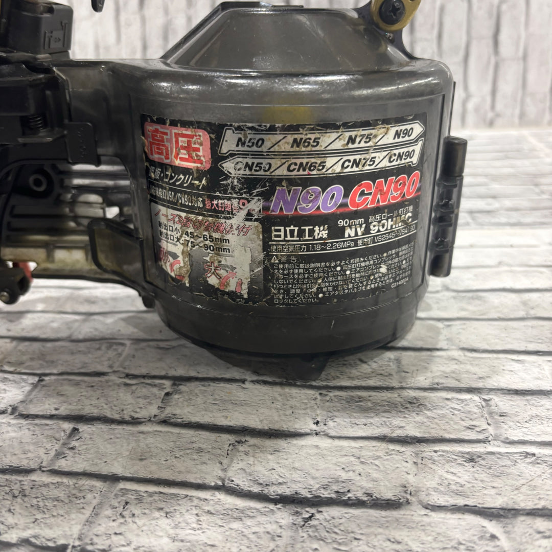 ★ハイコーキ(HIKOKI ※旧:日立工機) 高圧エア釘打ち機 NV90HMC【川口店】
