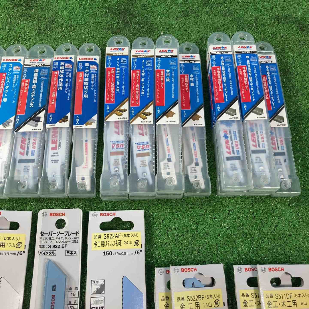 【未使用品(未開封)】レシプロソー替刃150mm 5本入×52個セット レノックス・ボッシュ・KOX【岩槻店】