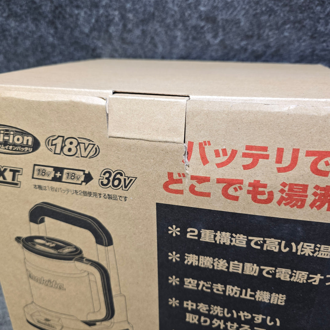 【未使用品】マキタ(makita) コードレスケトル KT360DZ【桶川店】