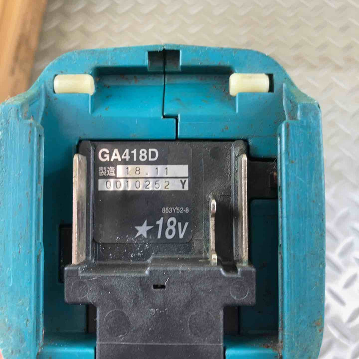 ★マキタ(makita) 100mmコードレスディスクグラインダ GA418DZ【川崎店】