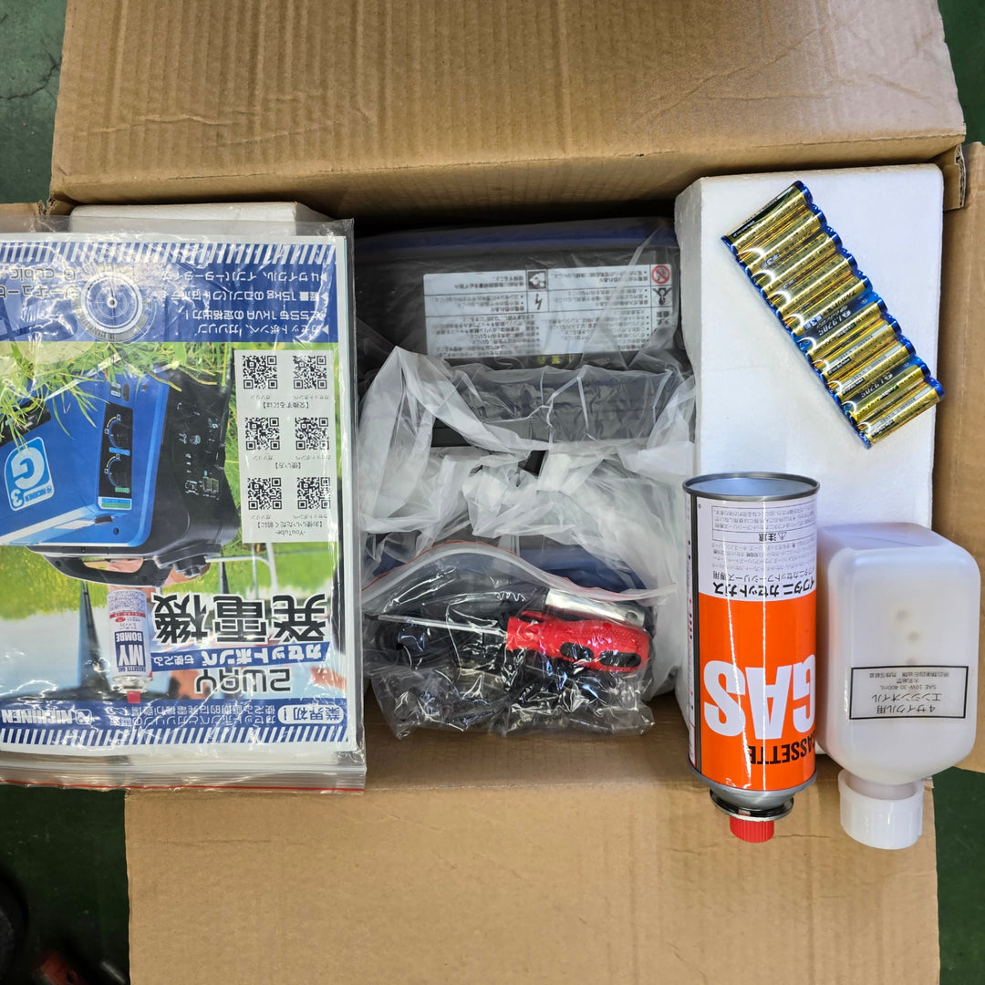 【未使用品】ニチネン 発電機 ジーキュービックG-cubic カセットボンベ・ガソリン2WAY式 KG-101【桶川店】