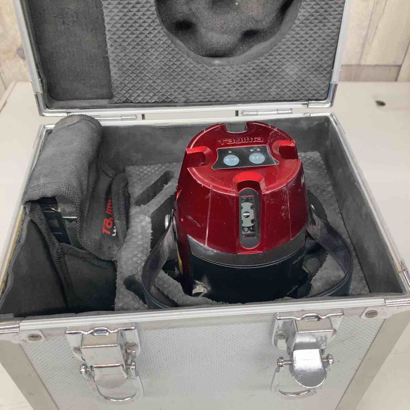 ◇タジマ(Tajima) レーザー墨出し器 矩十字・横 ZERO-KJY 赤ライン