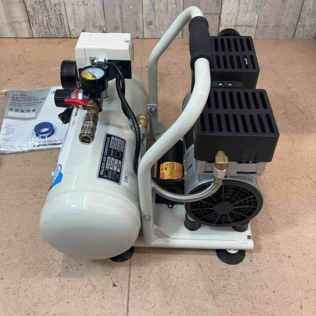 【中古品】◇パオック(PAOCK) 静音アルミタンクオイルレスコンプレッサ SOL-1008APA【東大和店】
