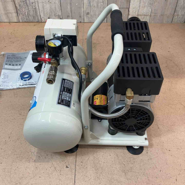 【中古品】◇パオック(PAOCK) 静音アルミタンクオイルレスコンプレッサ SOL-1008APA【東大和店】