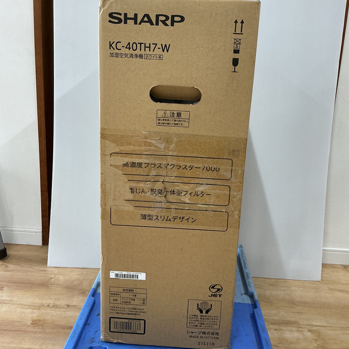 【店頭受取り限定】【未使用】SHARP シャープ 空気清浄機 KC-40TH7-W【電材館越谷店】
