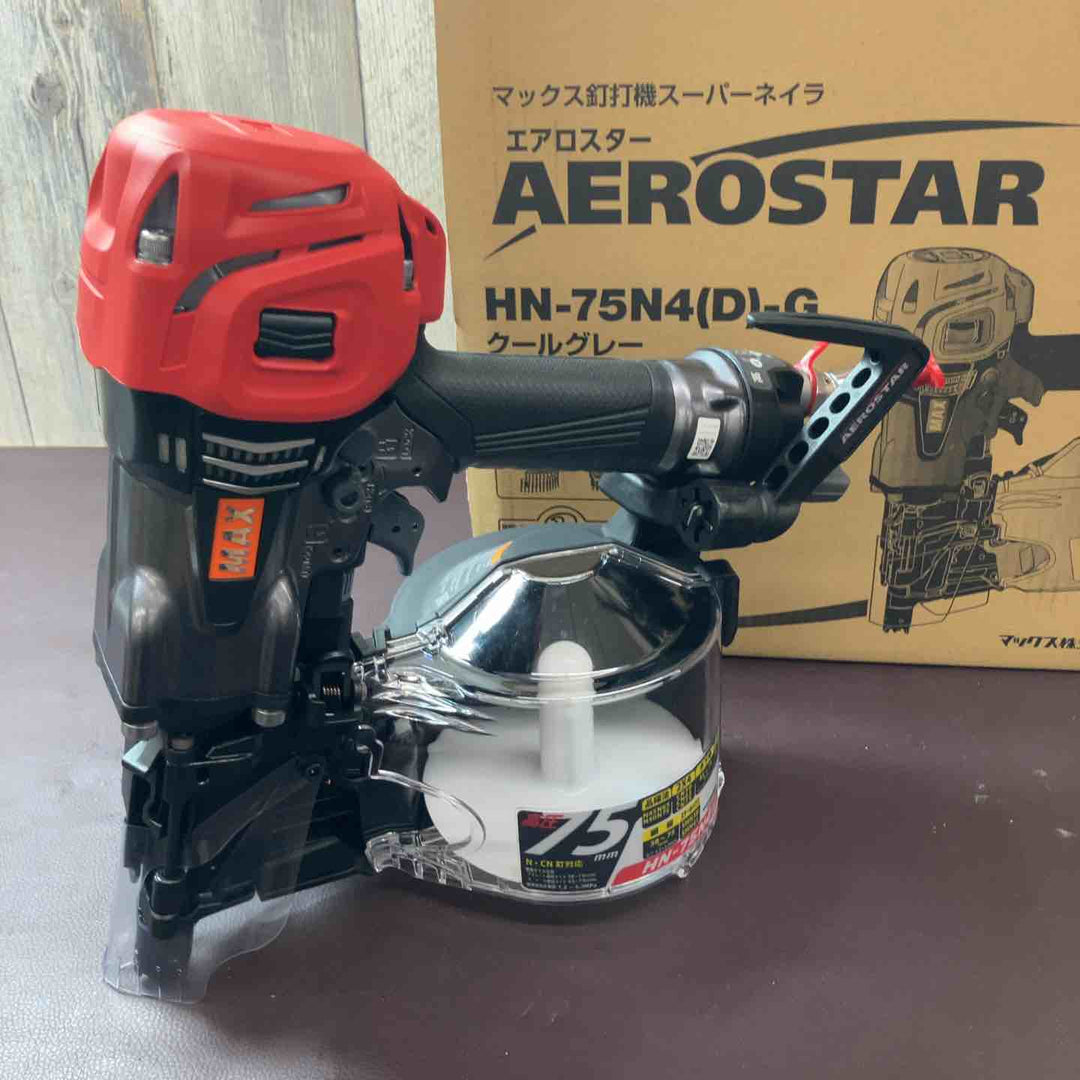 【未使用(店頭展示品)】★マックス(MAX) 高圧エア釘打ち機 HN-75N4(D)-G【東大和店】