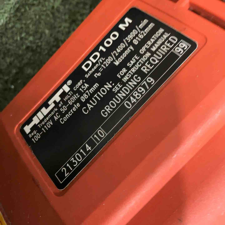 HILTI コアドリル DD100M 動作確認済【川口店】