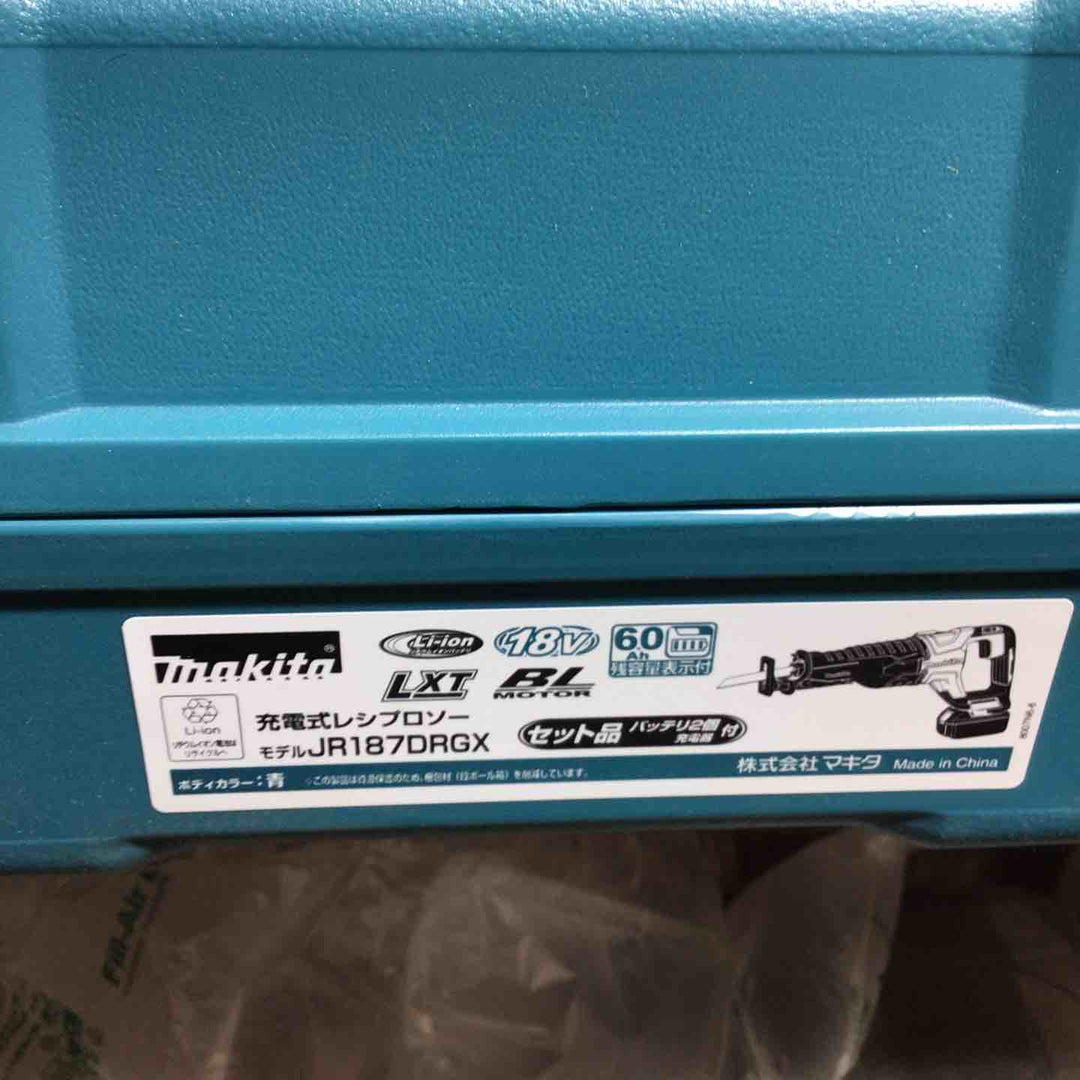 ★マキタ(makita) コードレスレシプロソー JR187DRGX ※ケース凹みあり【戸田店】