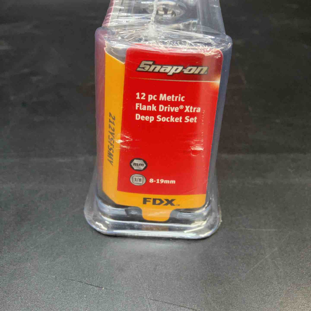 【未使用品】スナップオン(Snap-on) 3/8 "ディープソケットセット【FDX】 212YSFSMY【川越店】