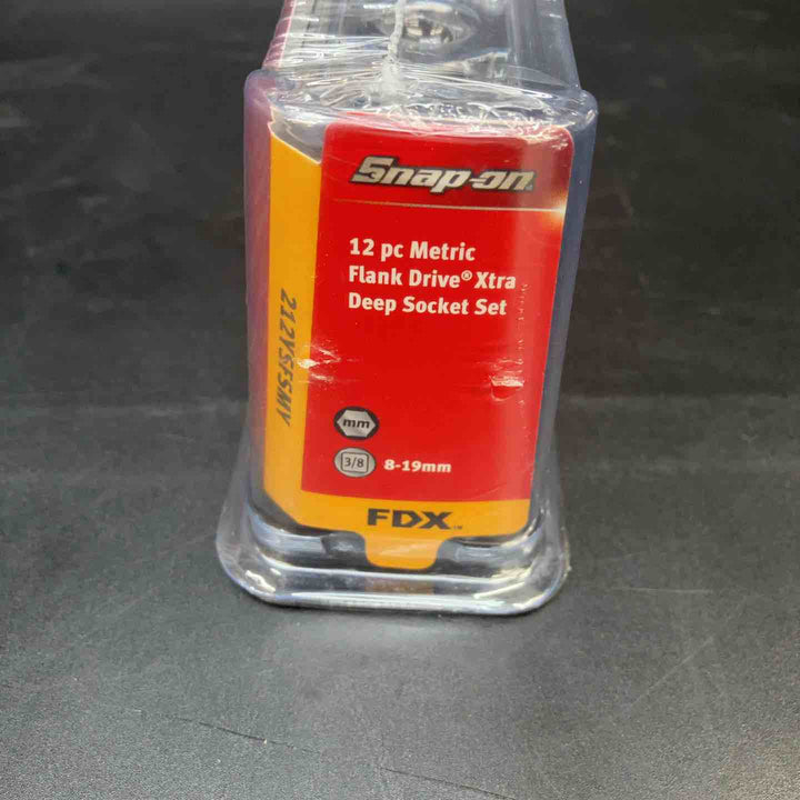 【未使用品】スナップオン(Snap-on) 3/8 "ディープソケットセット【FDX】 212YSFSMY【川越店】