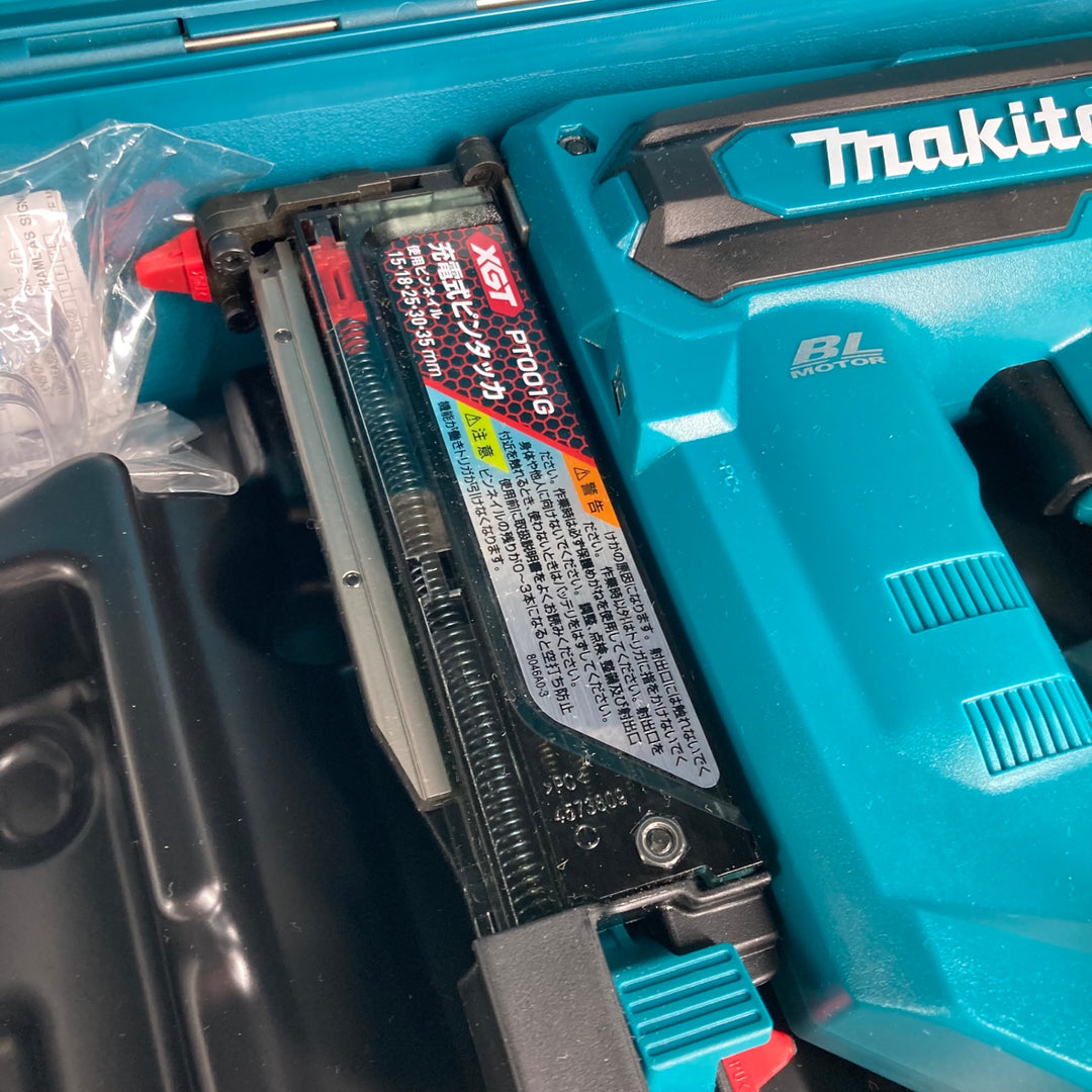 【未使用(店頭展示品)】★マキタ(makita) 40V 35mmコードレスピンネイラ PT001GZK【東大和店】