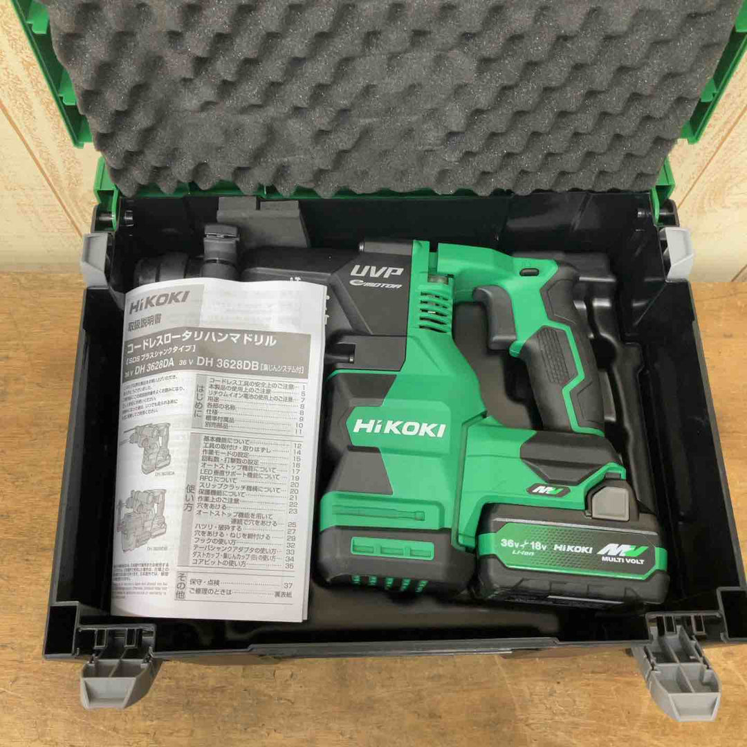 ★ハイコーキ(HIKOKI ※旧:日立工機) コードレスハンマドリル DH3628DA(2XPZ)【柏店】