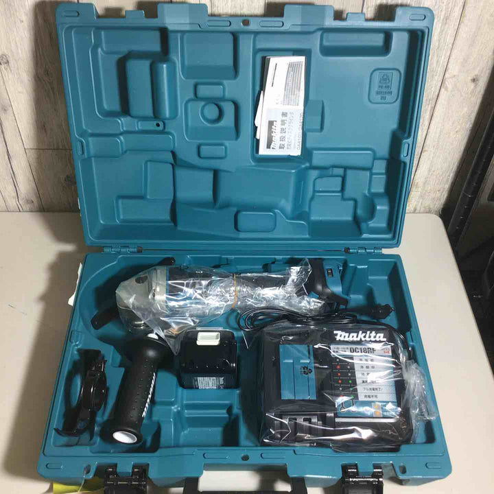 【未使用品】 マキタ makita 100mm コードレスディスクグラインダ GA418DRG グラインダ 純正 純正品 充電式 18V 【戸田店】