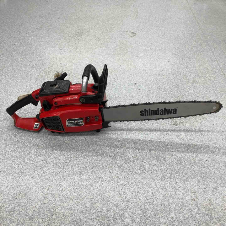 【現状品】◇やまびこ産業機械 新ダイワ E350AV-350 エンジンチェンソー(350mm/25AP-76E) 保証なし【八潮店】