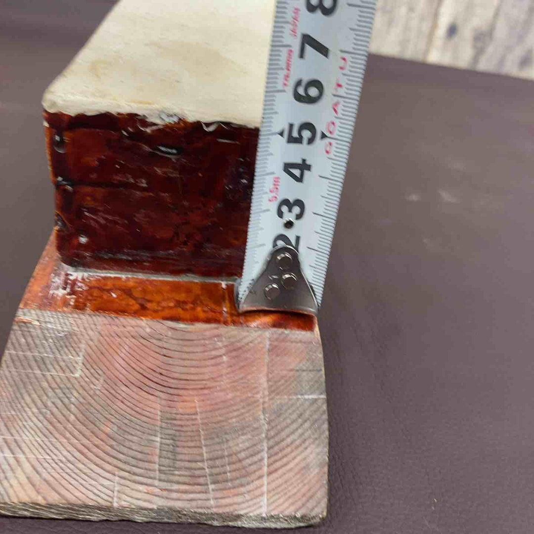 【超希少】 【中古美品】 天然砥石 産地不明 重量2.0Kg(台座含み) 沼田産？ 長さ約215ｘ幅約70ｘ高さ約50 正本山？ 研ぎ 刃物 大工 【東大和店】