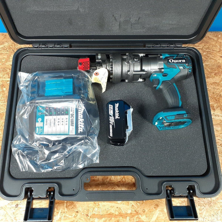 ★オグラ(Ogura) コードレス鉄筋カッター HCC-F1618-SET 18V6.0Ahバッテリー・充電器付【岩槻店】