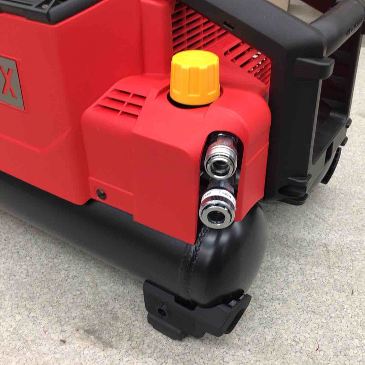 【未使用品】★マックス MAX エアコンプレッサー AK-HL1310E_レッド 外箱無し【八潮店】