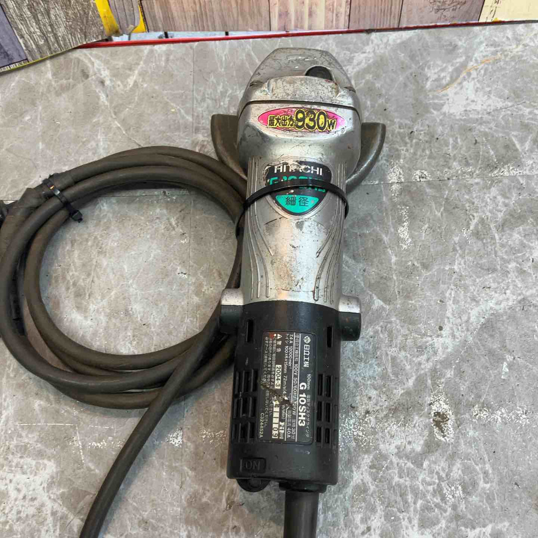 ◇日立工機 100mmディスクグラインダー G10SH3【八潮店】