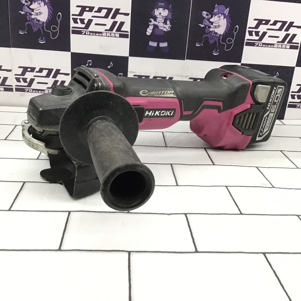 〇ハイコーキ(HIKOKI ※旧:日立工機) コードレスディスクグラインダ