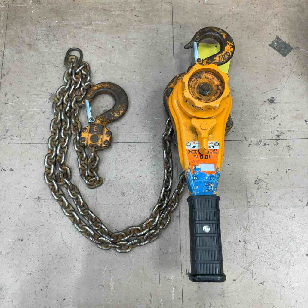 ☆KITO(キトー) レバーブロック LB008 L5型【草加店】 – アクトツール