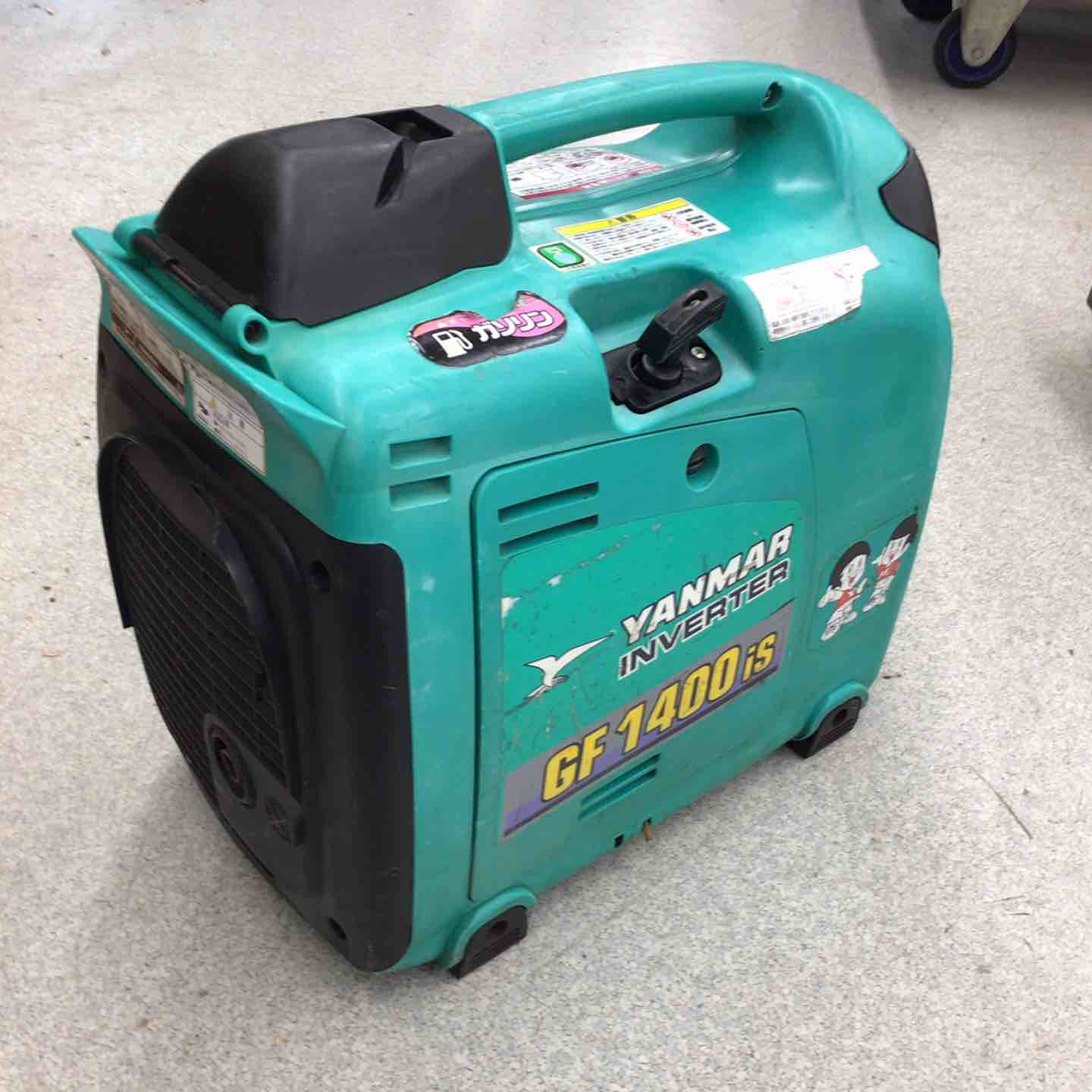 個人出品　ヤンマーGF1400iS インバーター発電機　正常作動品！ 個人出品 ヤンマーGF1400iS インバーター発電機 正常作動品
