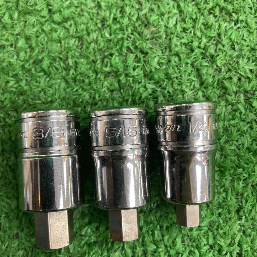 【中古品】▼スナップオン　ラチェットスピナーFRS70A　ソケット3/8各種【川崎店】