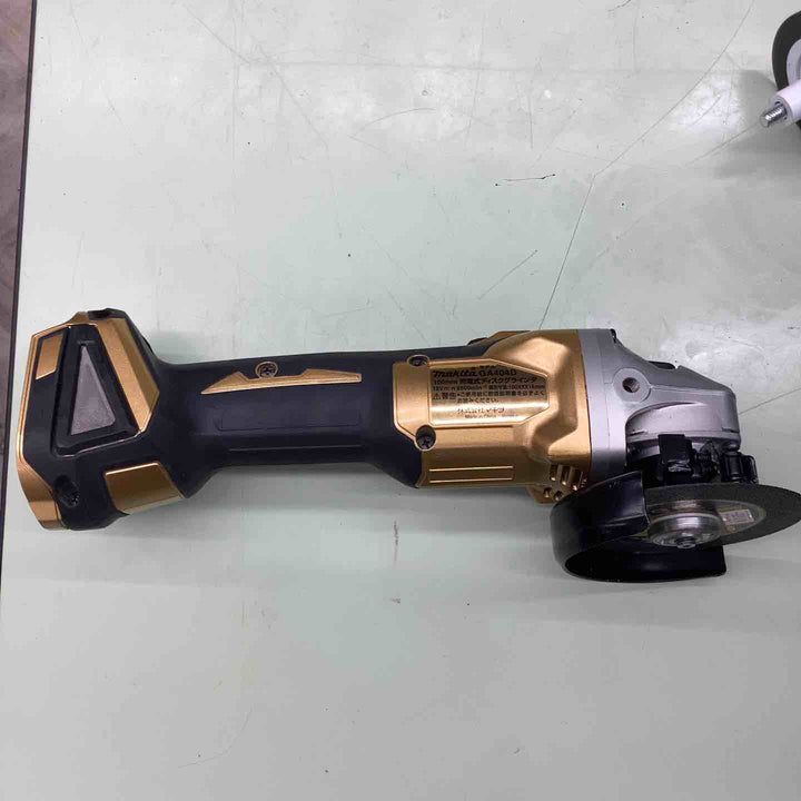 ◇マキタ(makita) コードレスディスクグラインダ18V 100mm ゴールド GA404DSP1 (GA404DRT)【越谷店】