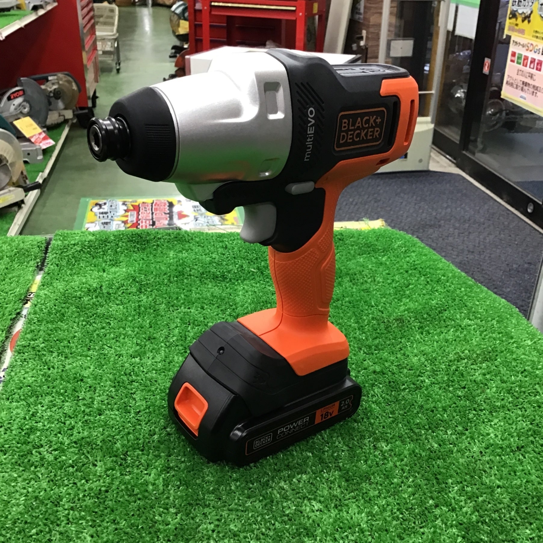 未使用】 ブラックアンドデッカー 18V インパクトドライバー
