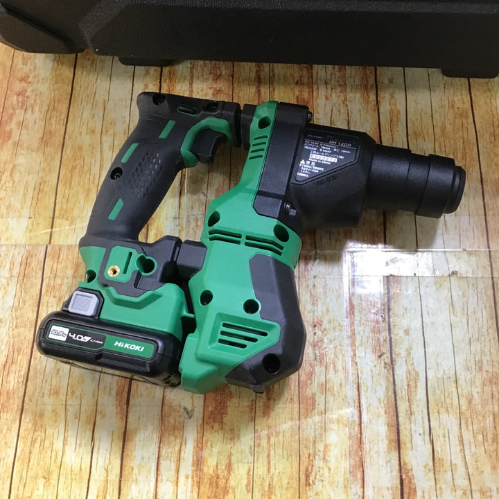 HiKOKI(ハイコーキ) 10.8V コードレス ハンマドリル  DH12DD(2LSK) 蓄電池2個・充電器・ケース付き【川崎店】